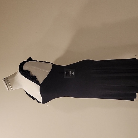 SOLD Lulus You Go Twirl Black Ruffled Skater Mini Dress LBD small USA made - Picture 6 of 12